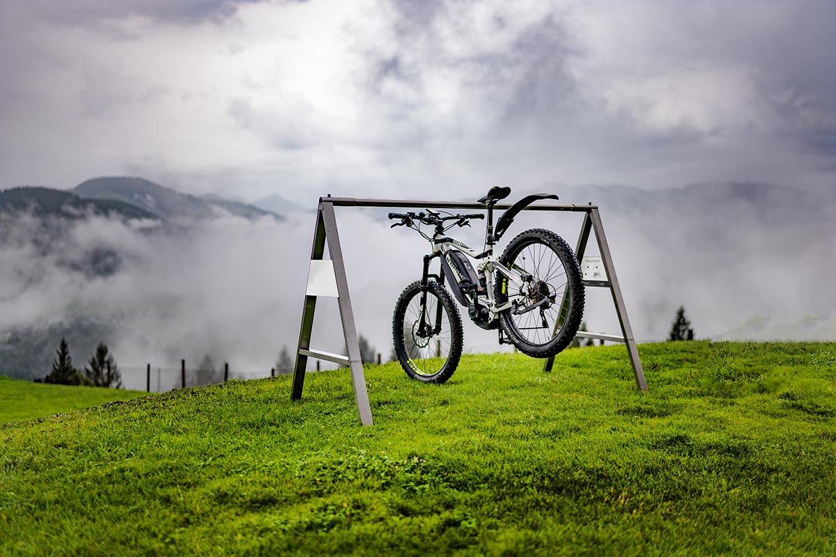 Hochwertiger Edelstahl Fahrradstnder | Super praktisch fr |